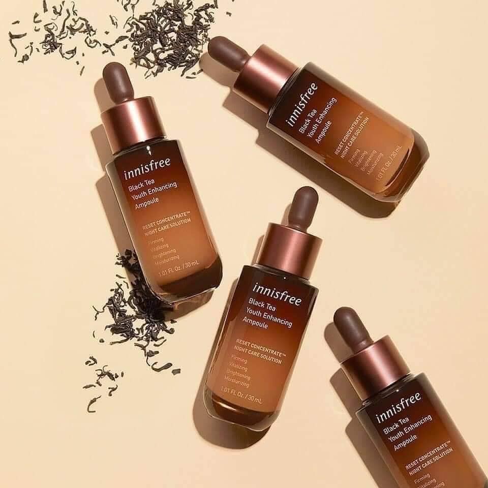 Tinh Chất Chống Lão Hóa Innisfree Black Tea Youth Enhancing Ampoule 50ml