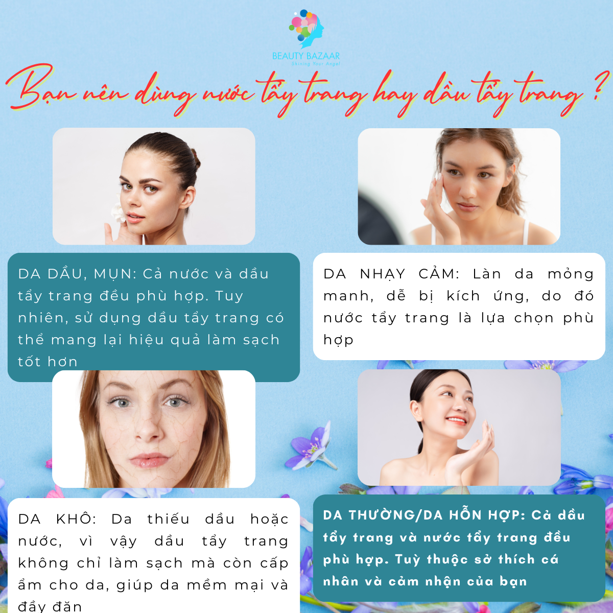 Nước tẩy trang chiết xuất ý dĩ trắng da cho da dầu mụn và da nhạy cảm Hatomugi Nhật Bản chính hãng - 500ml