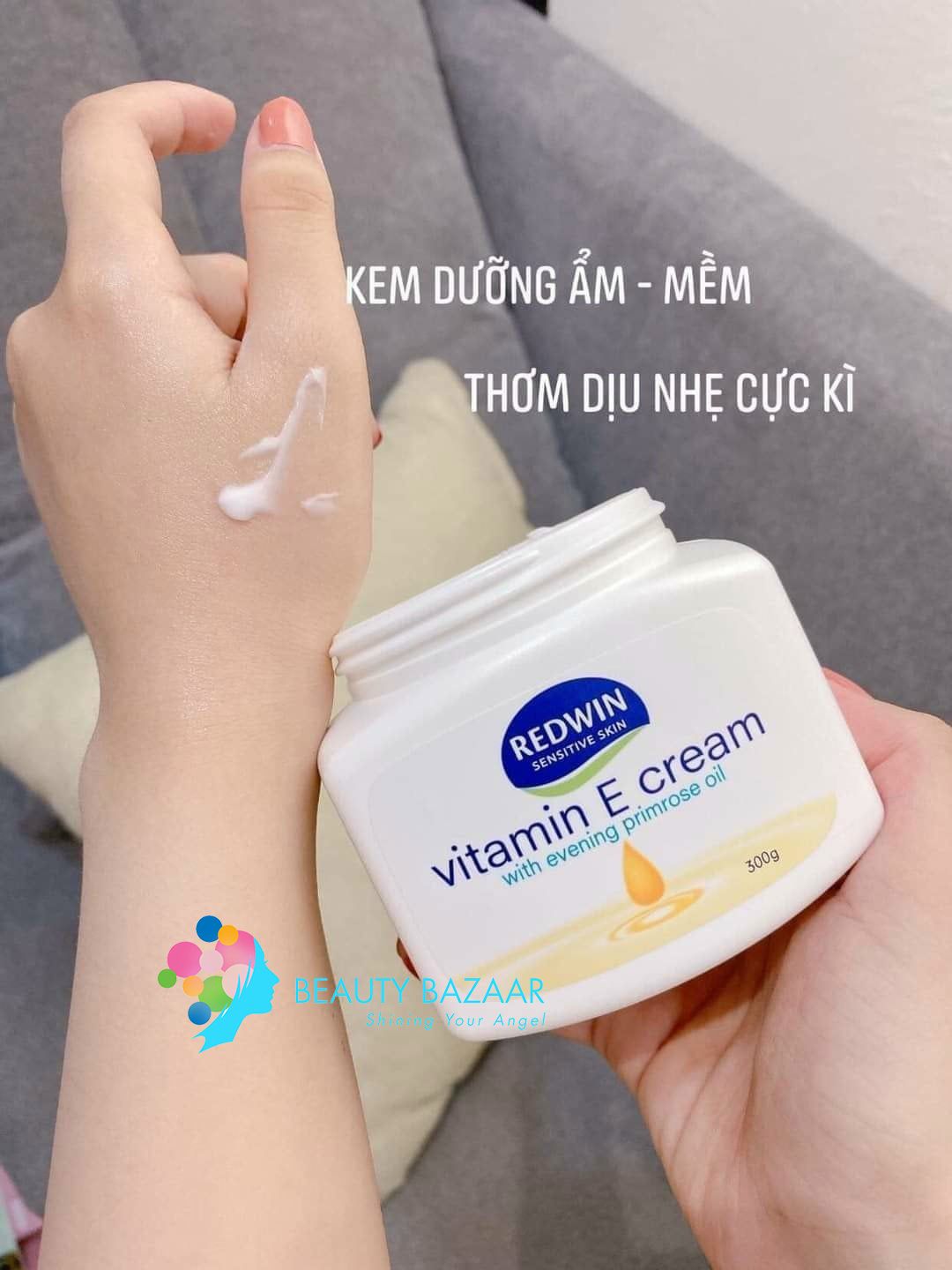 Kem Dưỡng ẩm Đa Năng Toàn Thân Redwin Vitamin E Cream 300g