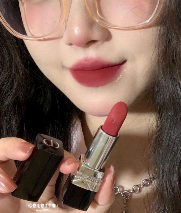 (Mini Size) Son Thỏi Lì Sang Chảnh Dior Rouge Velvet 3.5g (Vỏ Đen)