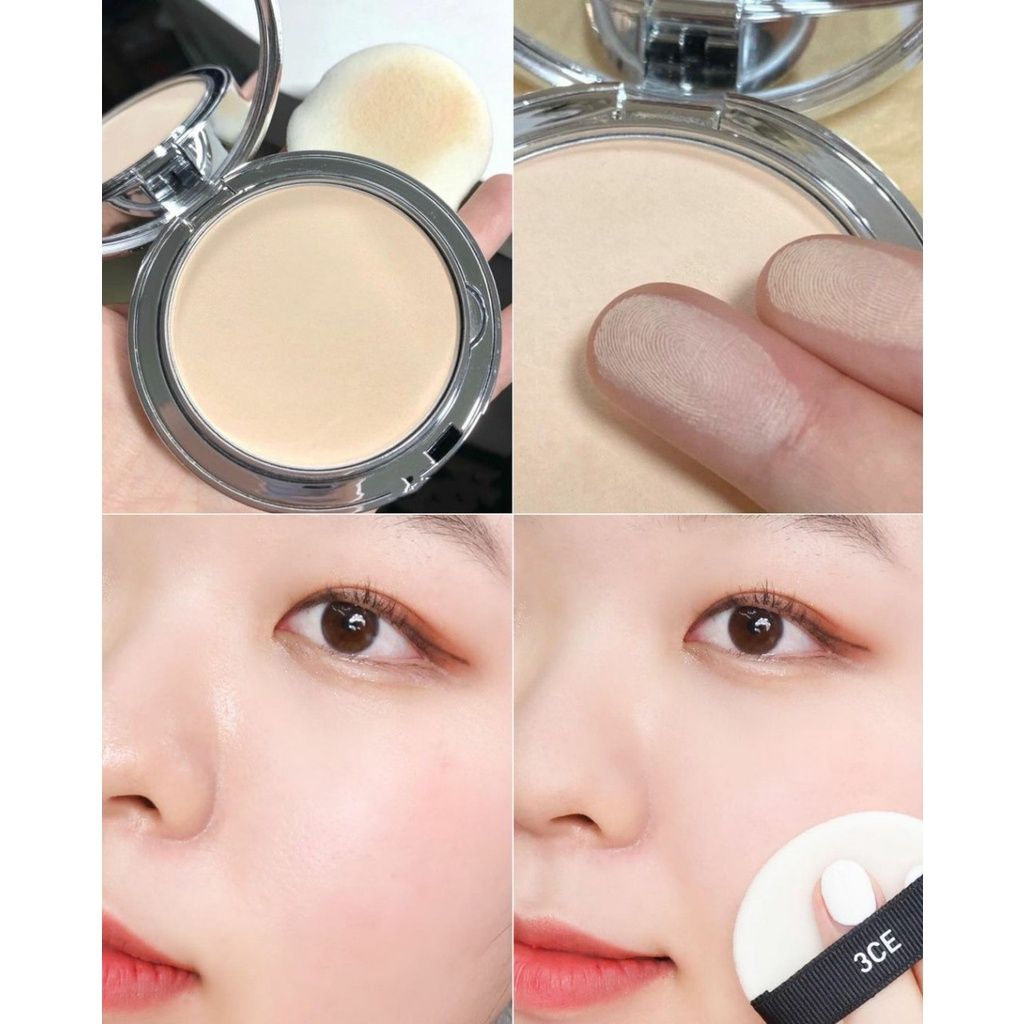 Phấn Phủ Nén Kiềm Dầu 3CE Makeup Fix Powder 9g