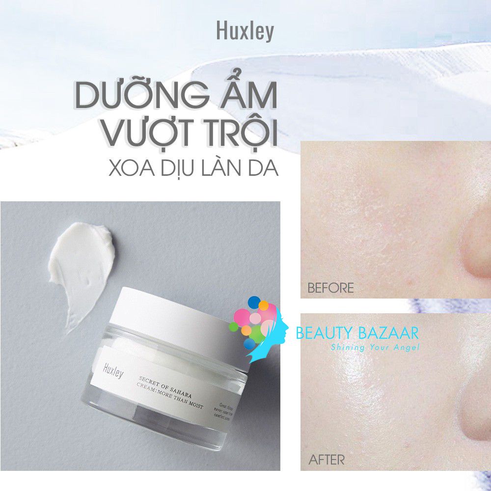 Kem Dưỡng ẩm Dạng Gel Huxley Cream; Fresh And More 50ml