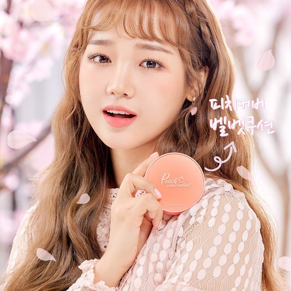Phấn Nước Che Phủ Tốt Black Rouge Peach Cover Velvet Cushion SPF 50+ / PA++++