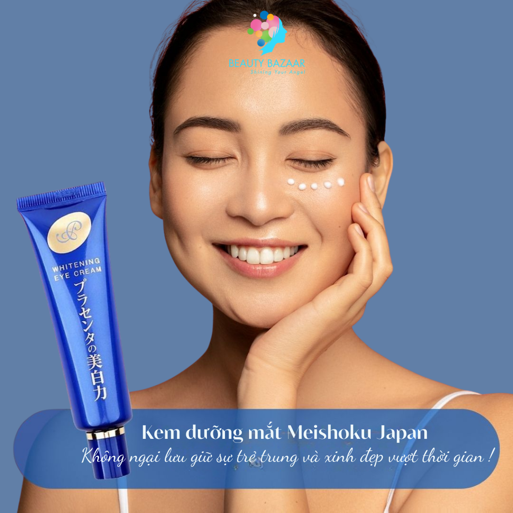 Kem dưỡng mắt giảm thâm, chống lão hóa Meishoku Whitening Eye – 5g/30g