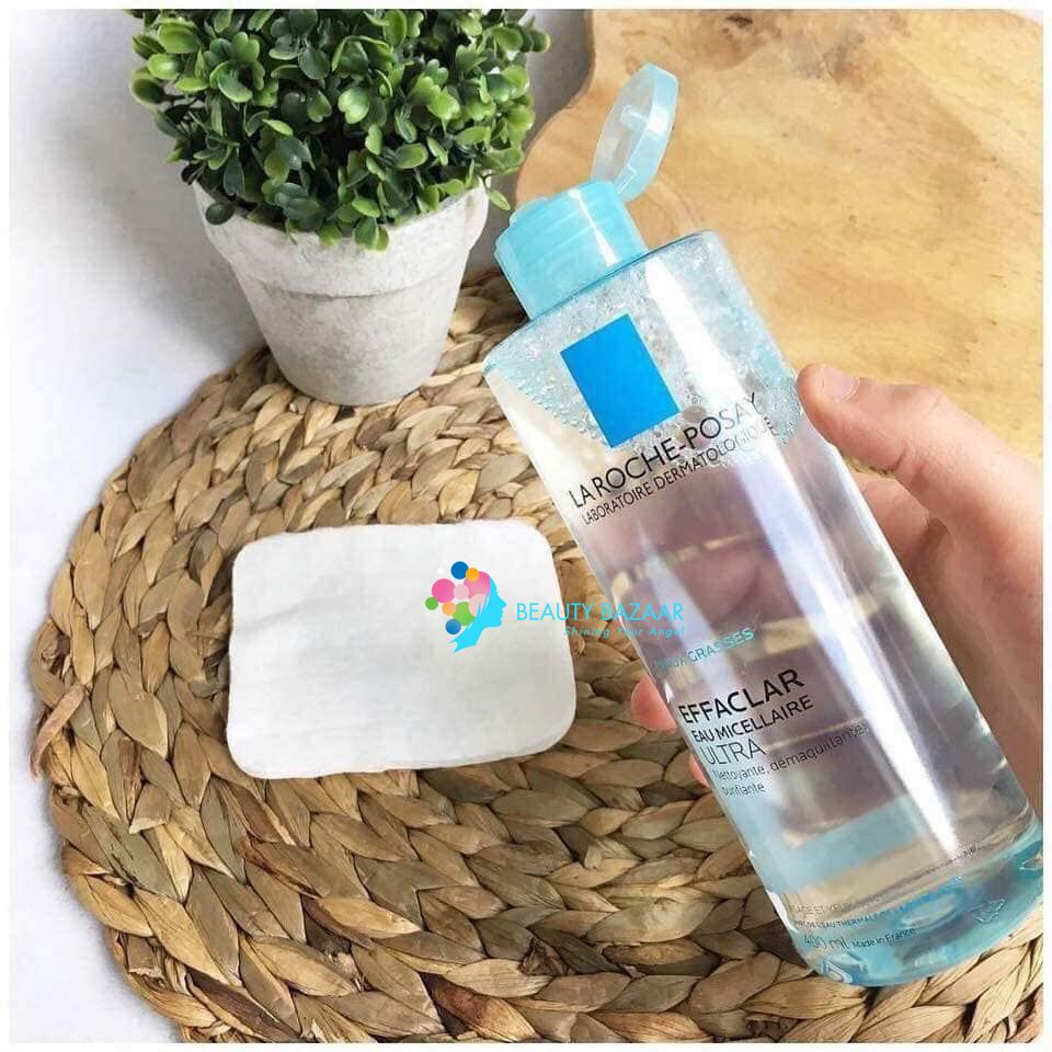 Nước Tẩy Trang Cho Da Nhạy Cảm La Roche-Posay Micellar Water - Peaux Sensibles 400ml (Trắng)