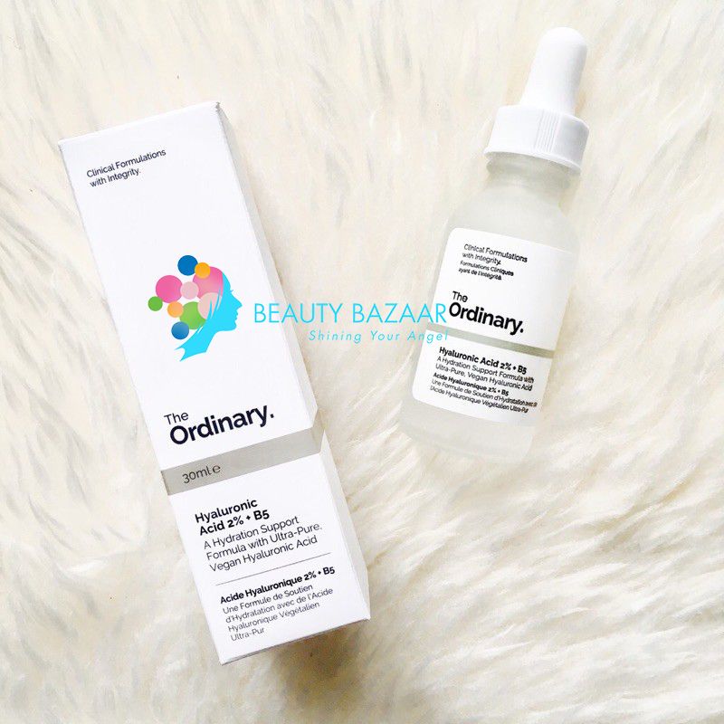 (Bản Hàn/Canada) Tinh Chất Cấp Nước The Ordinary Hyaluronic Acid 2% + B5