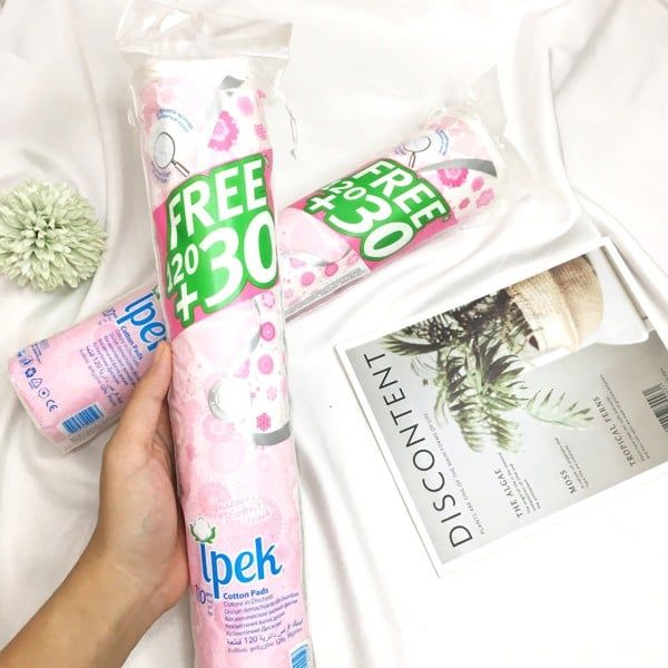 Bông tẩy trang Ipek Cotton Pads 150pcs