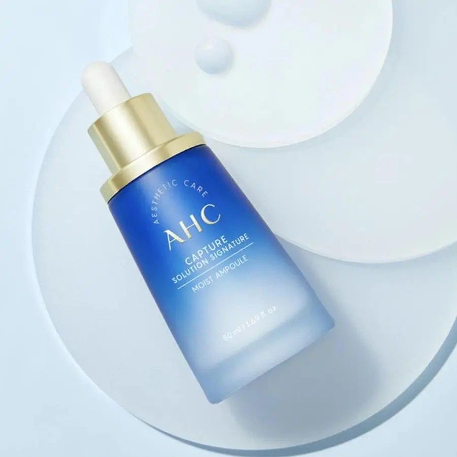 Tinh Chất Cấp ẩm AHC Capture Solution Prime Moist Ampoule 50ml (XANH)