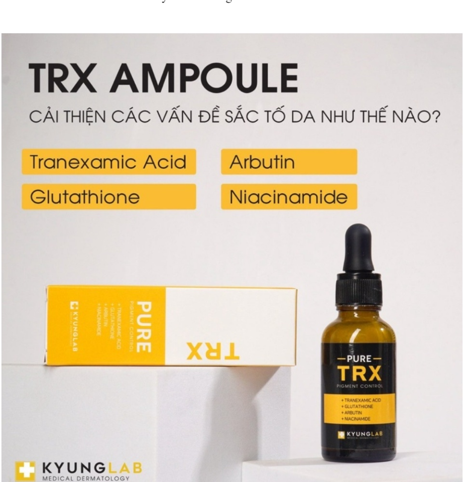 Tinh Chất Giảm Thâm Nám, Trắng Da Kyung Lab Pure TRX Pigment Control 30ml