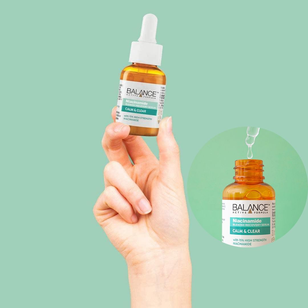 Tinh Chất Ngừa Mụn Mờ Thâm Balance Active Formula Niacinamide 15% 30ml