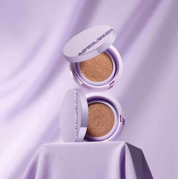 Phấn nước Che Phủ Tốt, Không Dính Lớp Khẩu Trang April Skin Ultra Slim Cushion 15g