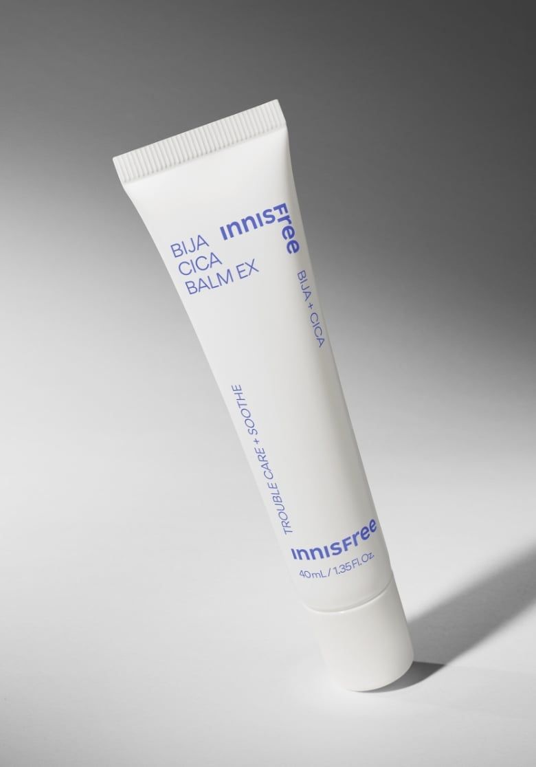 (Mẫu mới) Kem Dưỡng dạng Gel Giảm Mụn, Làm Dịu Da Kích Ứng Innisfree Bija Cica Balm EX Trouble Care + Soothe 40ml