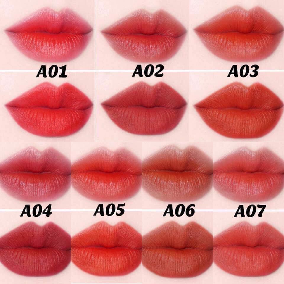 Son Kem Siêu Lì Black Rouge Air Fit Velvet Tint Ver 1