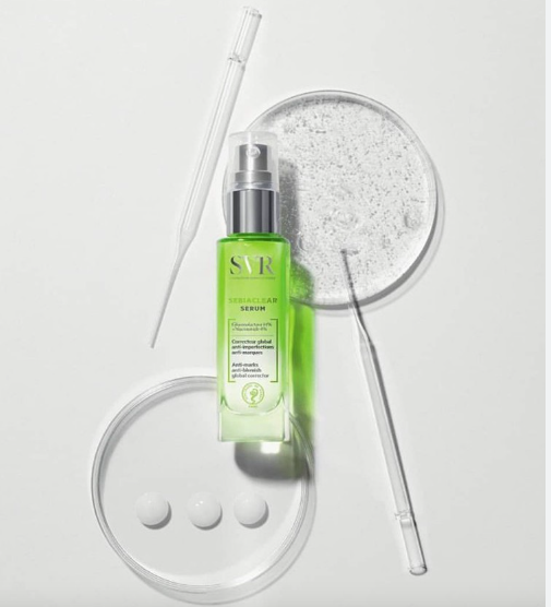 Tinh Chất Giảm Mụn Làm Mờ Thâm Sạm Và Mềm Mịn Da SVR Sebiaclear Serum 30ml