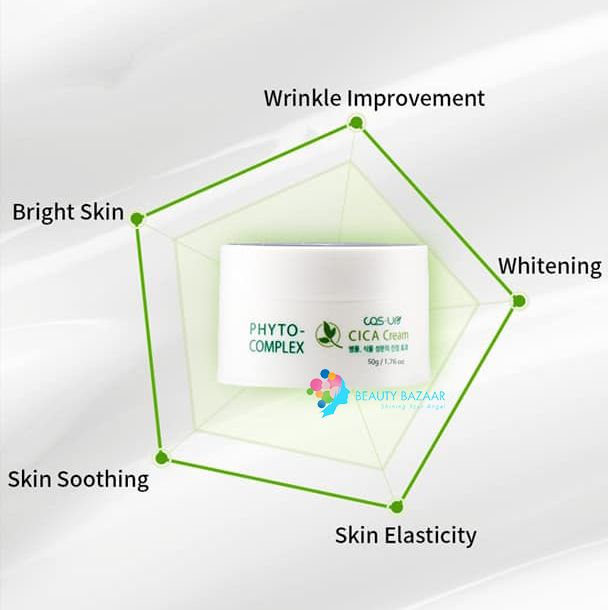 Kem dưỡng ẩm trắng sáng da Cos-up Cica Cream 50g