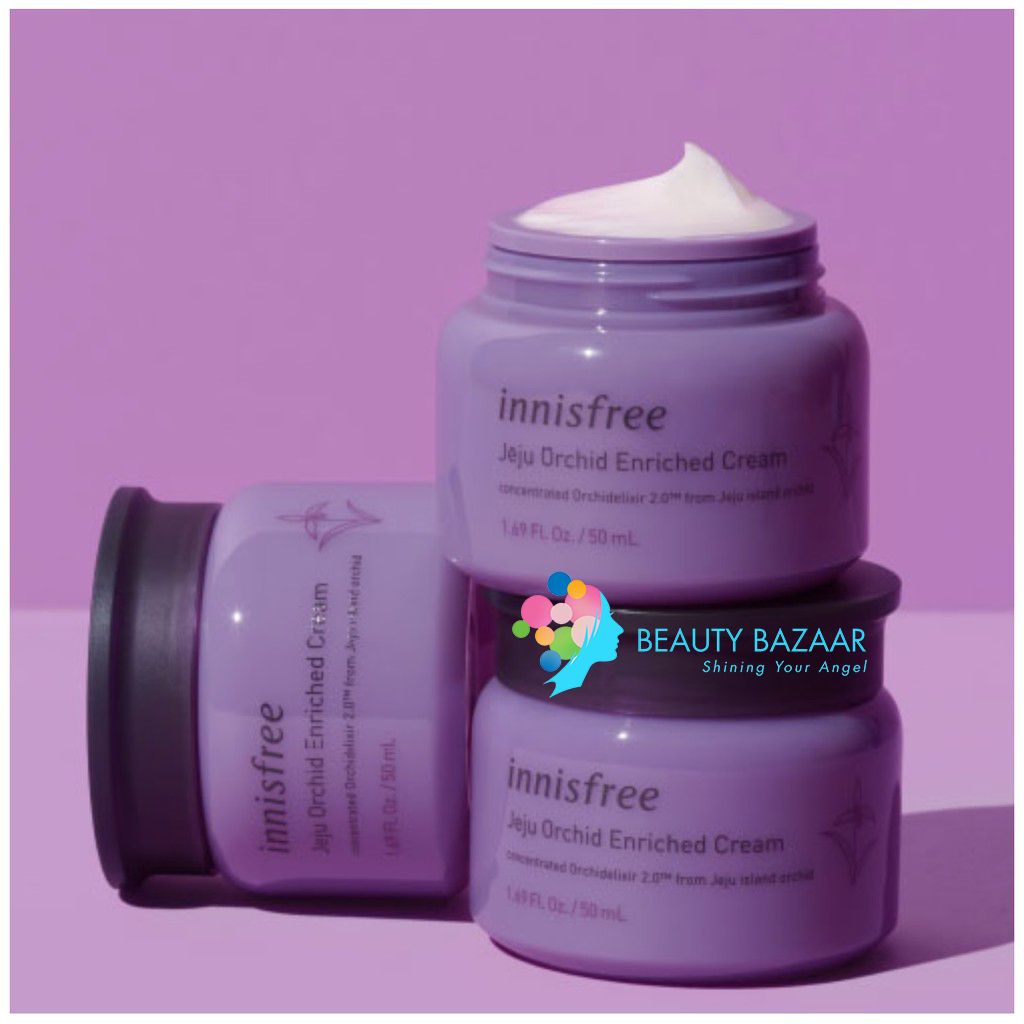 Kem Dưỡng ẩm Chống Lão Hóa Da Innisfree Jeju Orchid Enriched Cream