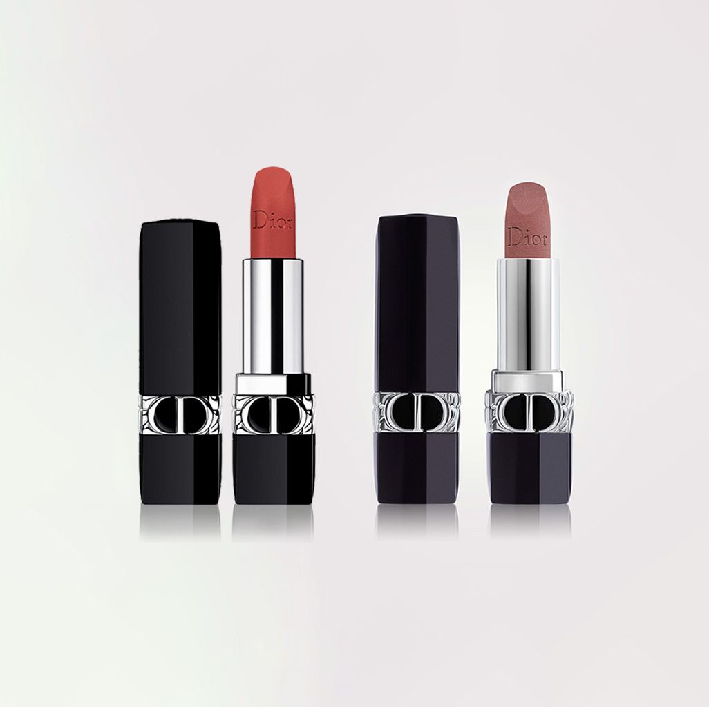 (Mini Size) Son Thỏi Lì Sang Chảnh Dior Rouge Velvet 3.5g (Vỏ Đen)