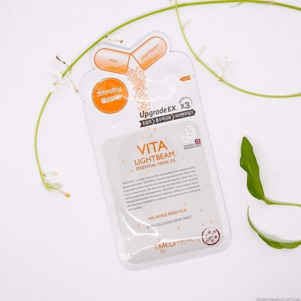Mặt Nạ Miếng Giảm Mụn, Dưỡng Trắng, Chống Lão Hóa, Phục Hồi Da Mediheal Essential Mask Ex 24ml