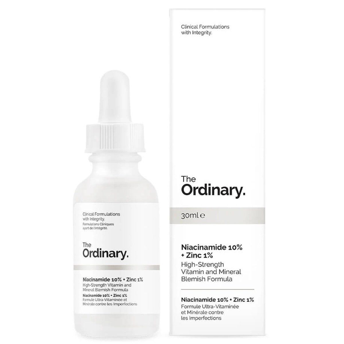 (NEW) Tinh Chất Sáng Da, Mờ Thâm Mụn The Ordinary Niacinamide 10% + Zinc 1%