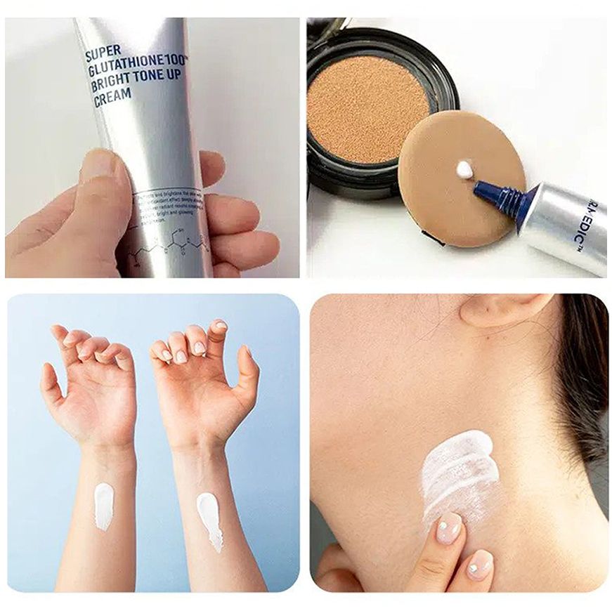 Kem dưỡng trắng da, chống lão hóa Sur.Medic Super Glutathione 100 Bright Tone Up Cream 40ml