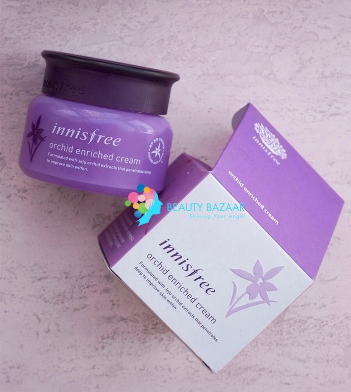 Kem Dưỡng ẩm Chống Lão Hóa Da Innisfree Jeju Orchid Enriched Cream
