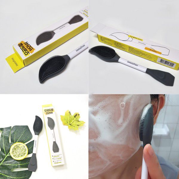 Cọ 2 đầu rửa mặt và lấy mặt nạ Innisfree Pore Dual Brush