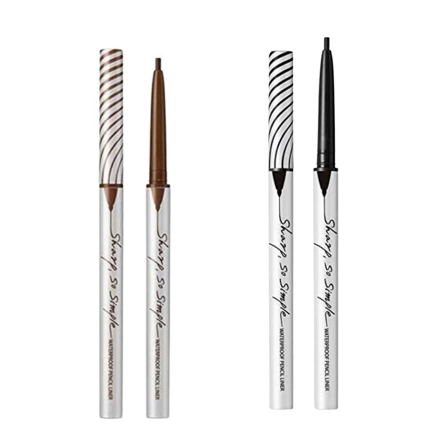 Chì kẻ mắt chống trôi Clio Sharp So Simple Waterproof Pencil Liner