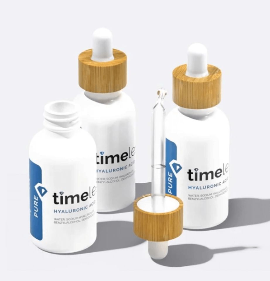Tinh Chất Dưỡng ẩm, Cấp Nước Timeless Hyaluronic Acid 100% Pure 30ml