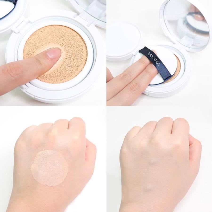 Phấn nước kiềm dầu Missha Magic Cover Lasting Cushion SPF50+ PA+++