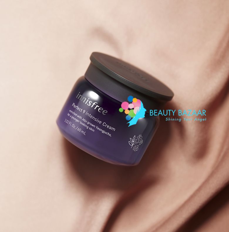 (Mẫu mới) Kem Dưỡng Chống Lão Hóa Innisfree Perfect 9 Intensive Cream 60ml