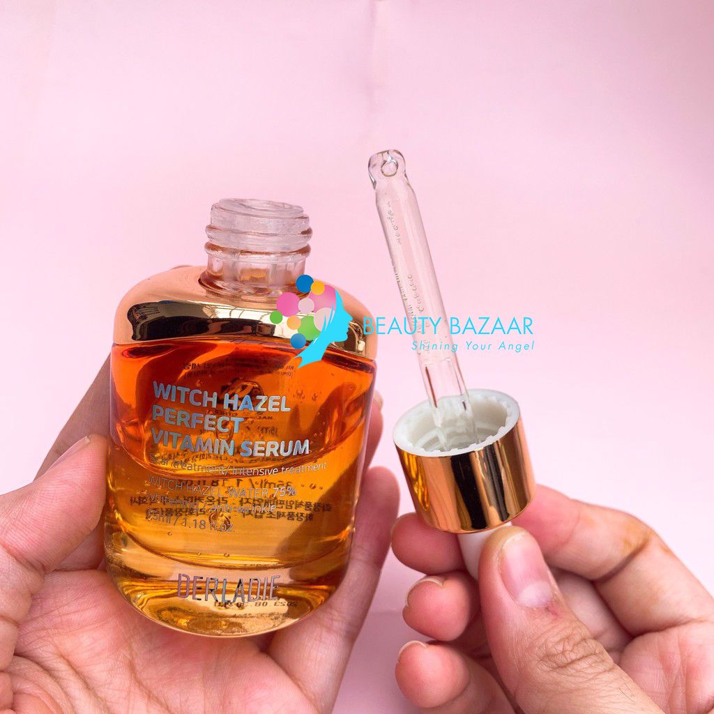 Tinh Chất trị mụn Derladie Witch Hazel Perfect Vitamin Serum 35ml