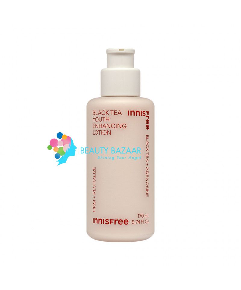 (Mẫu 2023) Sữa Dưỡng Chống Lão Hóa Innisfree Black Tea Youth Enhancing Lotion 170ml