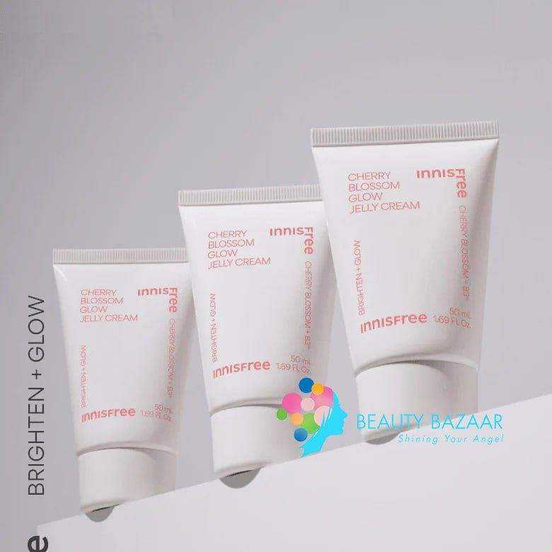 (PHIÊN BẢN 2023) Kem Dưỡng Trắng Da Innisfree Cherry Blossom Glow Tone Up Cream 50ml