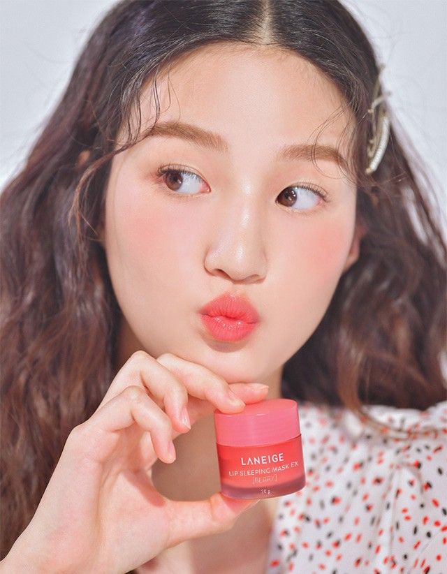 Mặt nạ ngủ môi dưỡng ẩm giảm khô thâm môi Laneige Lip Sleeping Mask Berry 3g