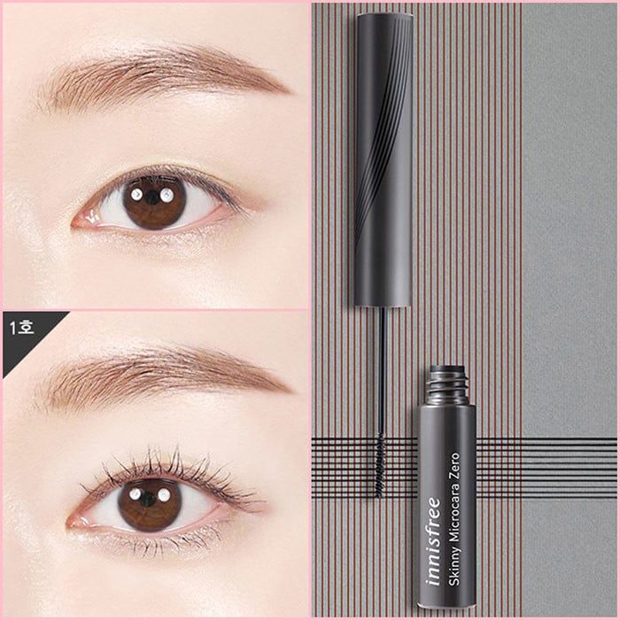 Mascara siêu mảnh chống trôi Innisfree Skinny Microcara Zero 3.5g