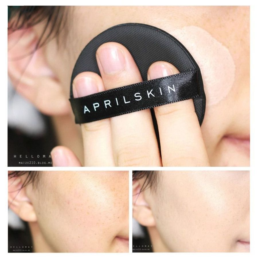 Phấn nước Che Phủ Tốt April Skin Magic Snow Cushion Galaxy SPF50+/PA+++ 15g