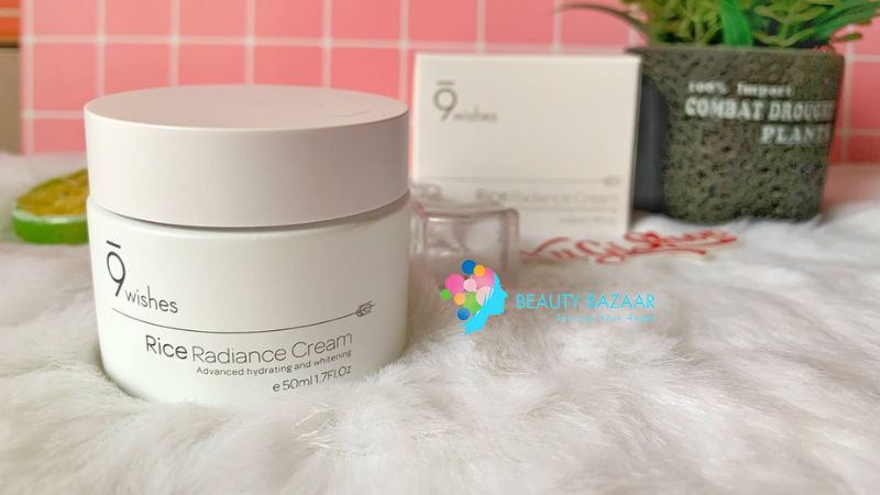 Kem Dưỡng ẩm Sáng Da 9Wishes Rice Radiance Cream 50ml