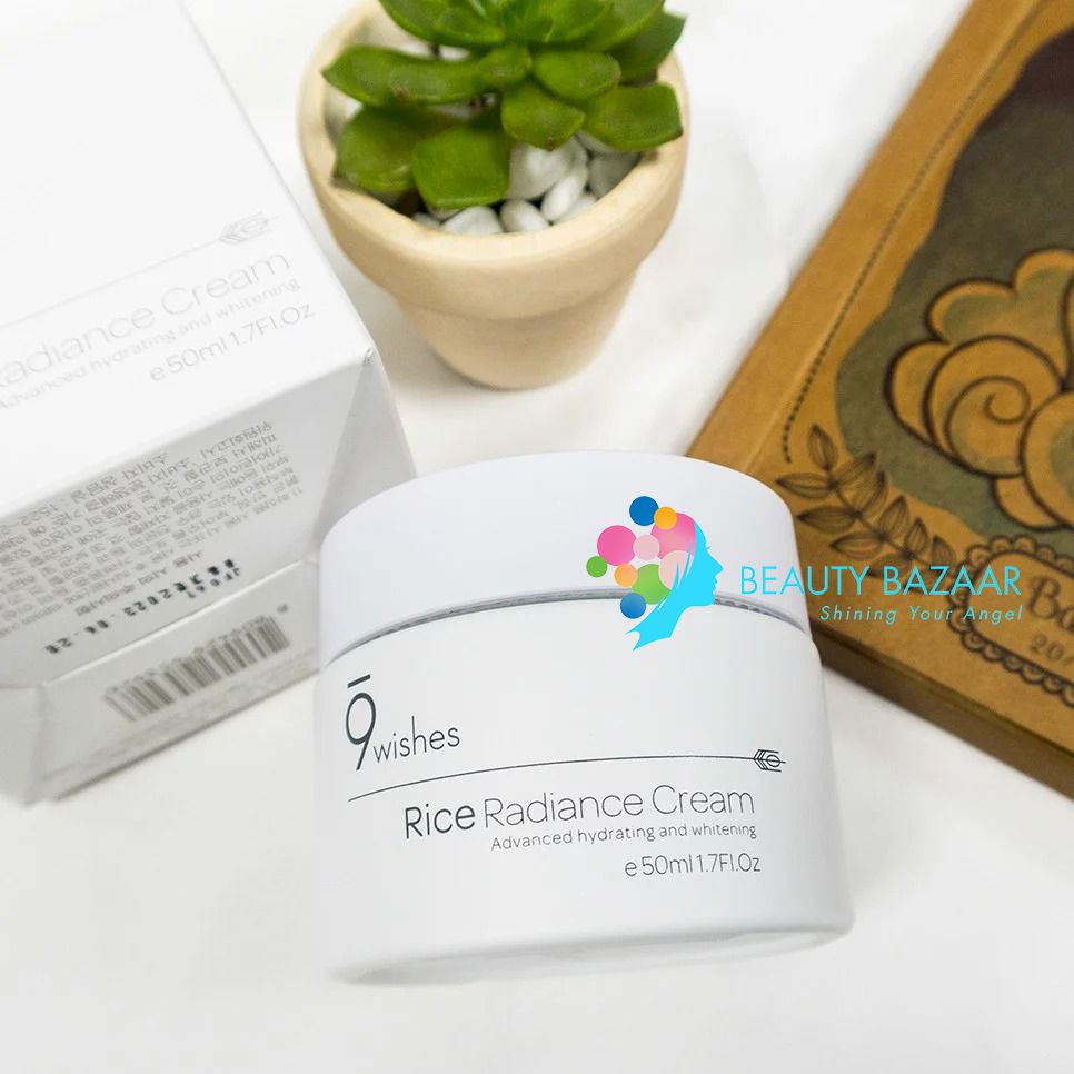 Kem Dưỡng ẩm Sáng Da 9Wishes Rice Radiance Cream 50ml