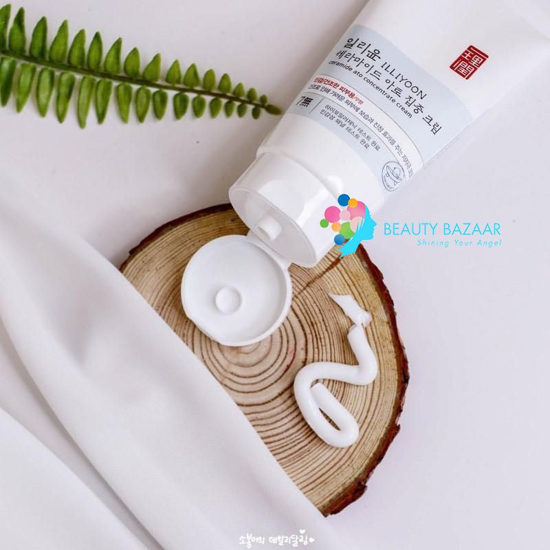 Kem Dưỡng ẩm Dành Cho Da Nhạy Cảm Toàn Thân Illiyoon Ceramide Ato Concentrate Cream 200ml