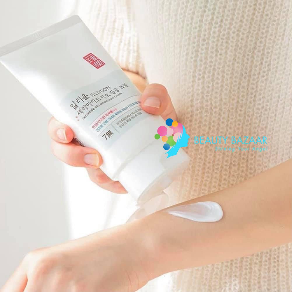 Kem Dưỡng ẩm Dành Cho Da Nhạy Cảm Toàn Thân Illiyoon Ceramide Ato Concentrate Cream 200ml
