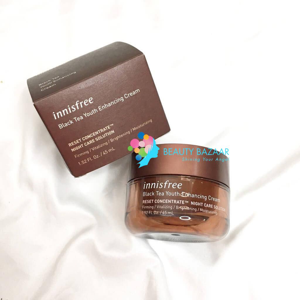 Kem dưỡng chống lão hóa Innisfree Black Tea Youth Enhancing Cream 45ml
