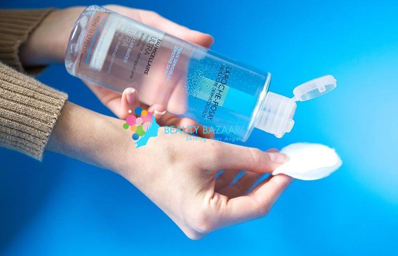 Nước Tẩy Trang Sạch Sâu La Roche-Posay Micellar Water - Peaux Reactive Skin 400ml (Xanh biển)