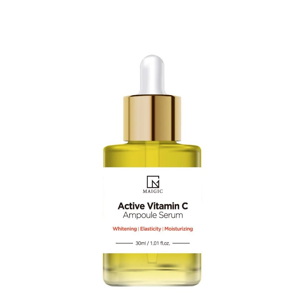 Tinh chất trắng da mờ thâm giảm sạm nám Hàn Quốc MAIGIC Active Vitamin C Ampoule Serum 30ml