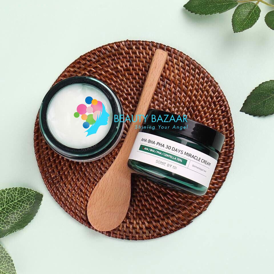 Kem Dưỡng Cấp Ẩm Trị Mụn 30 ngày Some By Mi AHA BHA PHA 30 Days Miracle Cream 60g