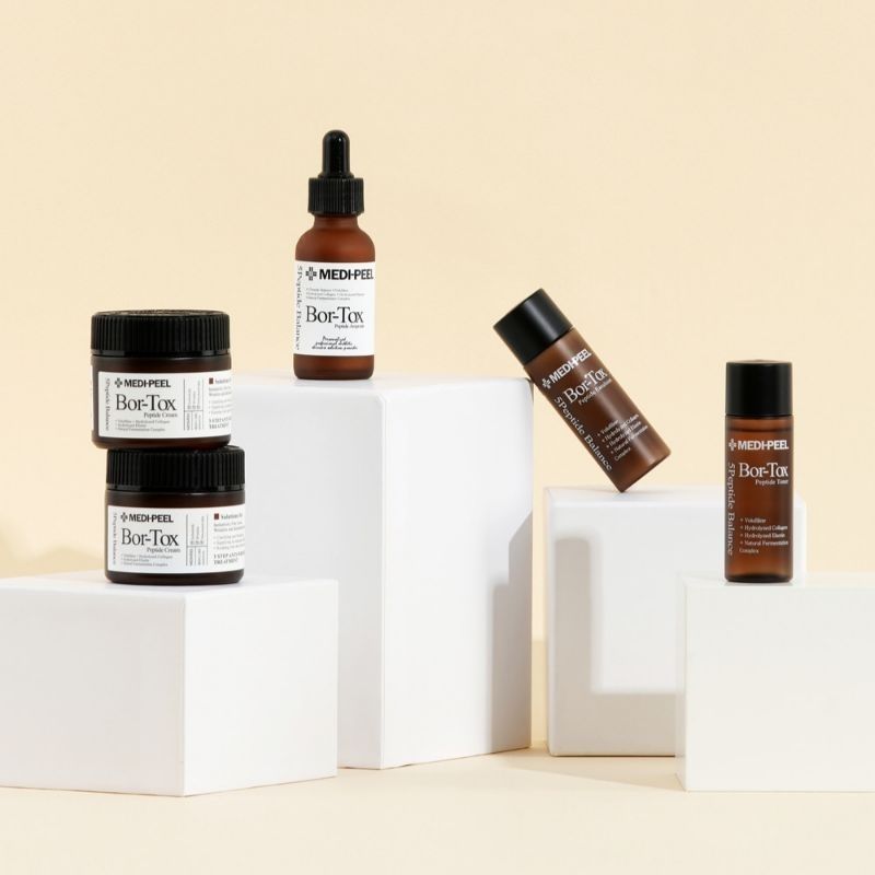 Bộ Sản Phẩm Cải Thiện Nếp Nhăn GIúp Da Căng Mượt Medi Peel Bor-Tox 5 Peptide Multi Care Kit