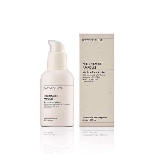 Tinh Chất Dưỡng Trắng Boom De Ah Dah Niacinamide 10% + Arbutin 2% 50ml