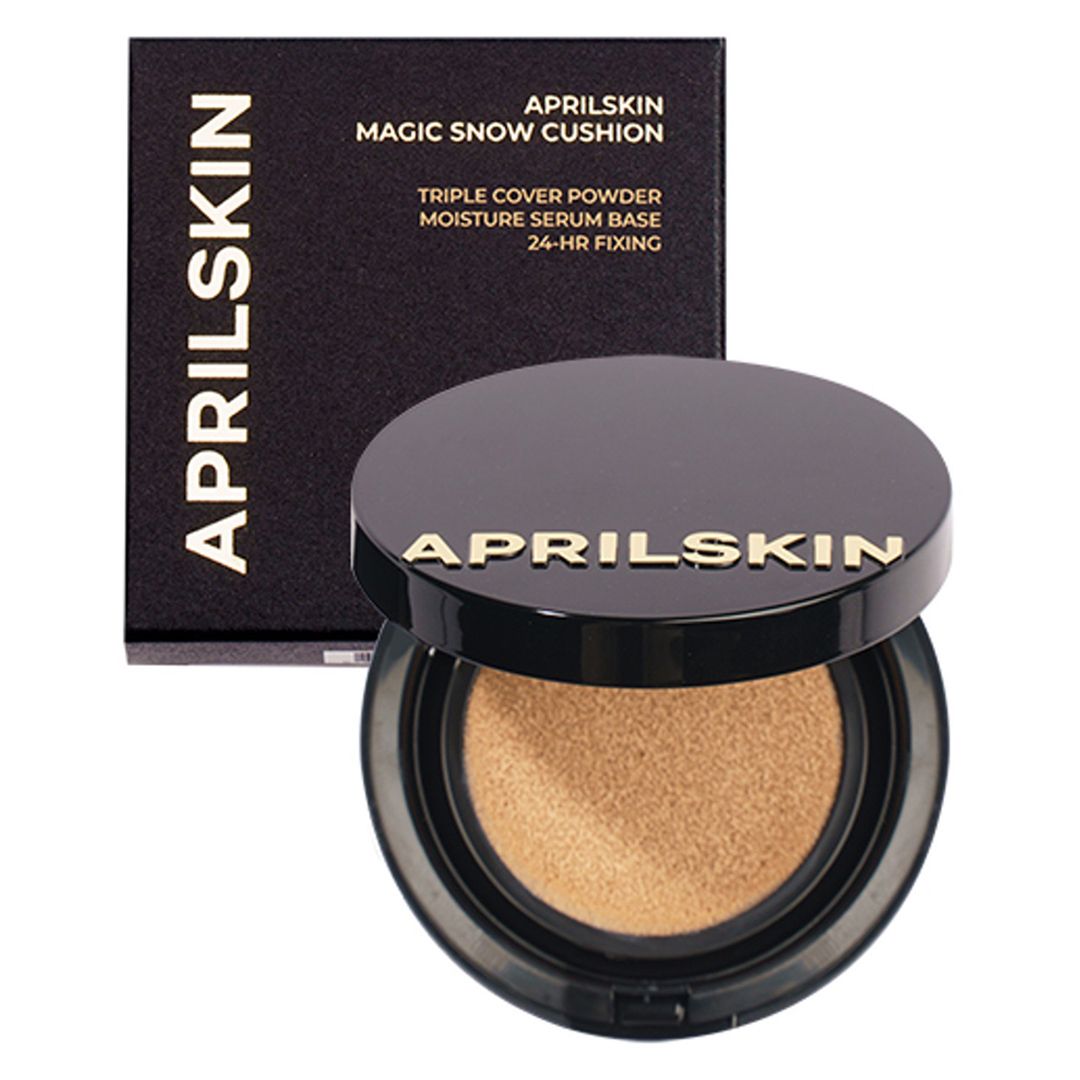 Phấn nước Che Phủ Tốt April Skin Magic Snow Cushion Galaxy SPF50+/PA+++ 15g