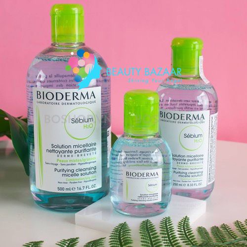 Nước Tẩy Trang Sạch Sâu Bioderma Sébium H2O 500ml