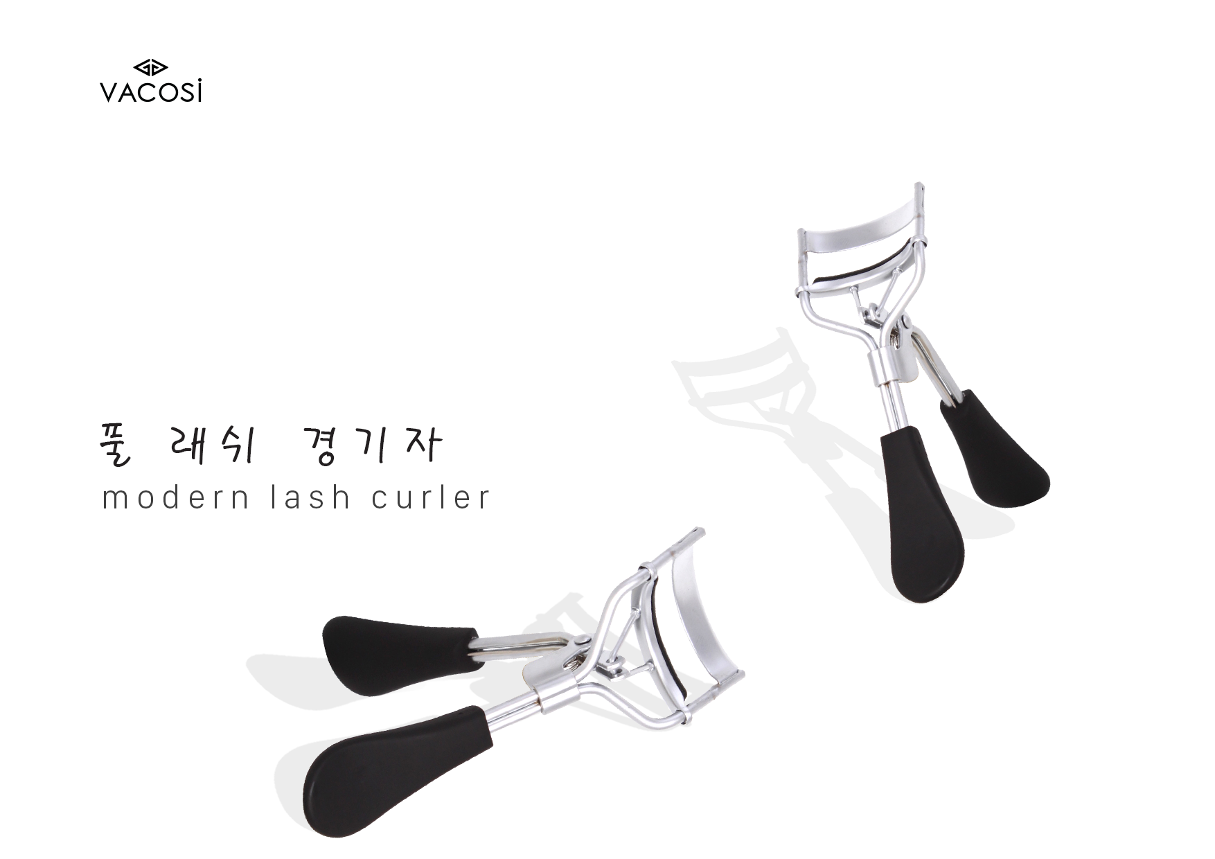 Bấm Mi Cán Đen Vacosi Modern Lash Curler BM03