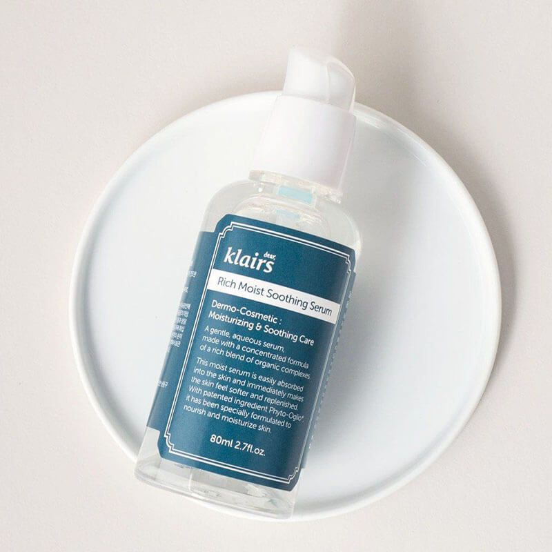 Tinh chất cấp ẩm sâu làm mềm da Klairs Rich Moist Soothing Serum 80mL